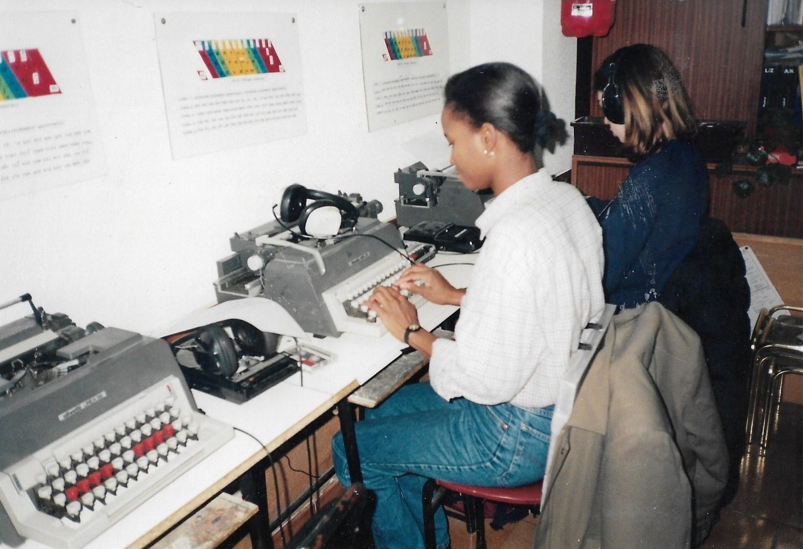 Curso de mecanografía 1994