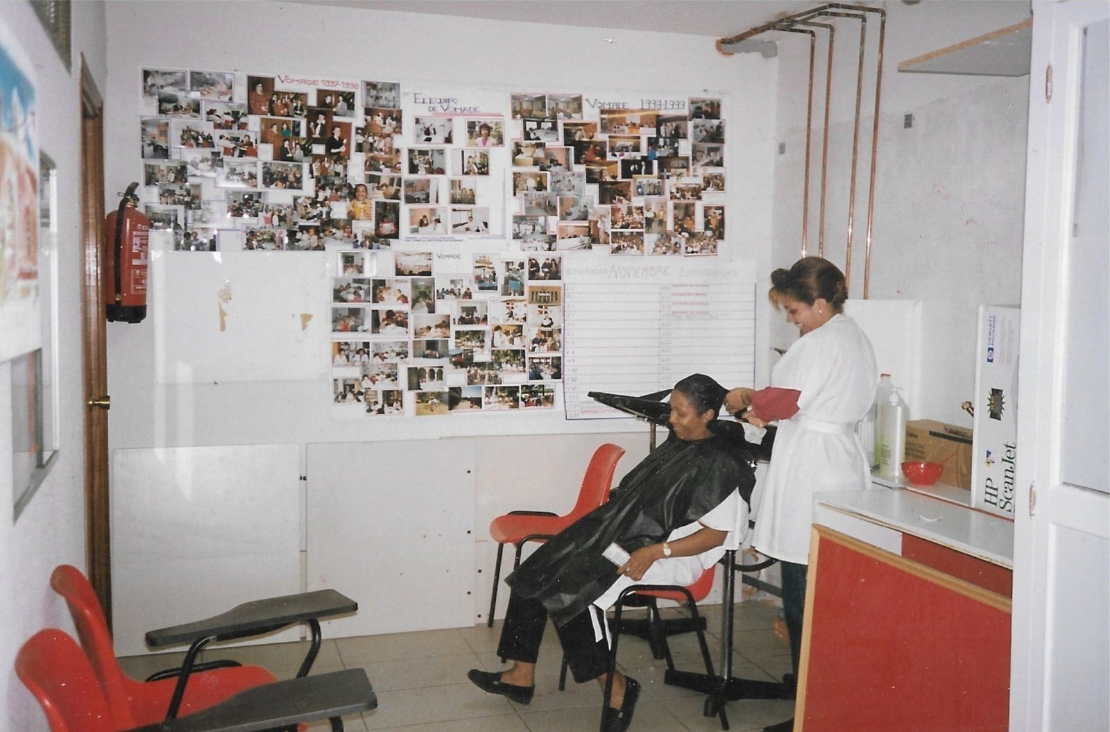 Curso de peluquería 1999