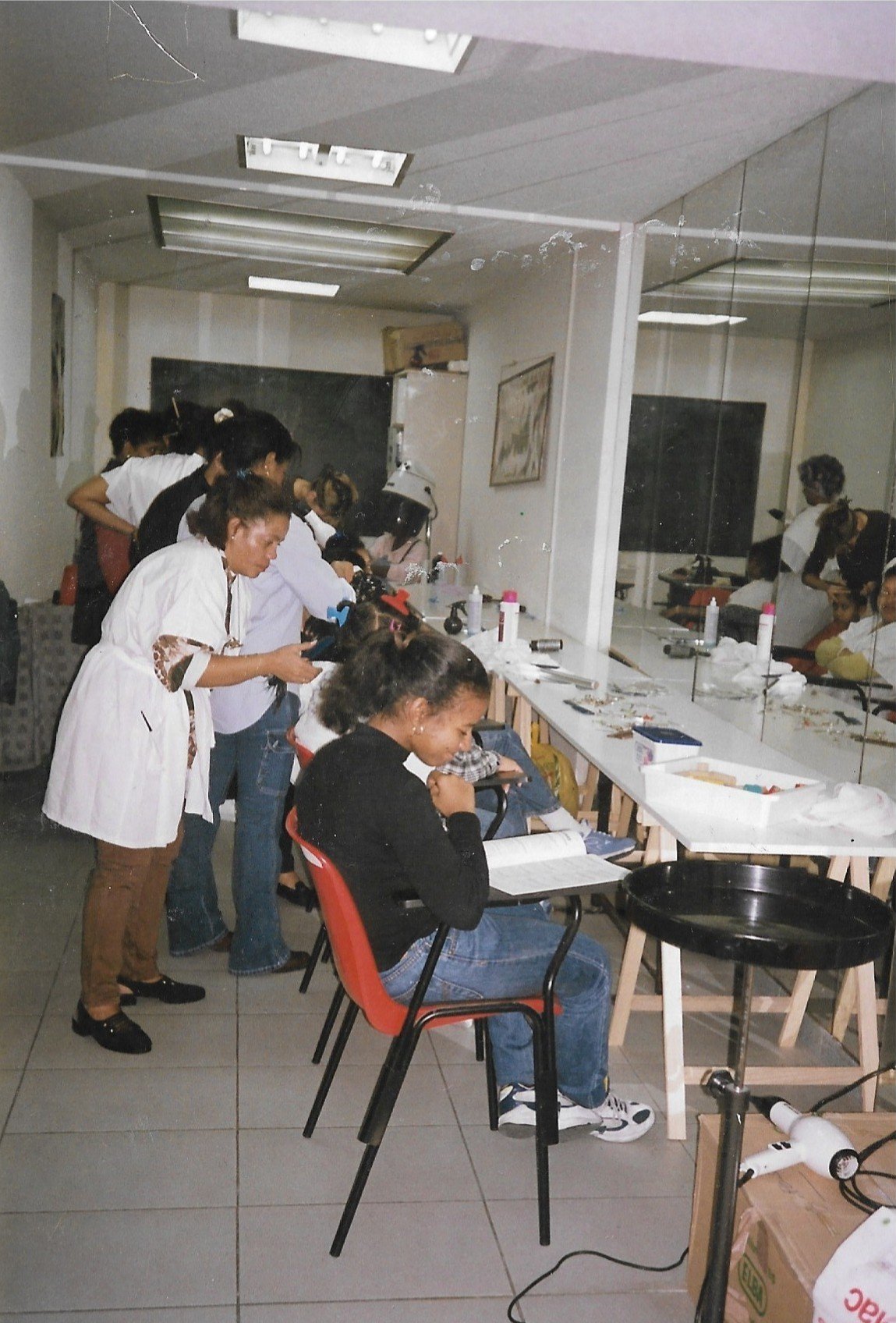 Curso de peluquería 1999